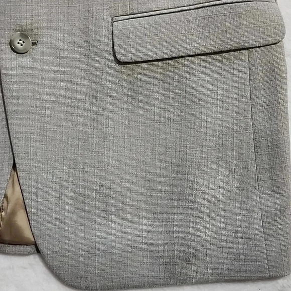 Men's Van Heusen Flex SportsCoat, Gray, Size 42L, Pre-Owned - Picture 6 of 11